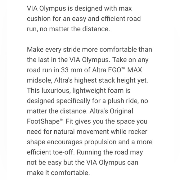 Altra Via Olympus Black 10 Road Running Shoe NEW w/ blemish Reflective - Picture 9 of 11